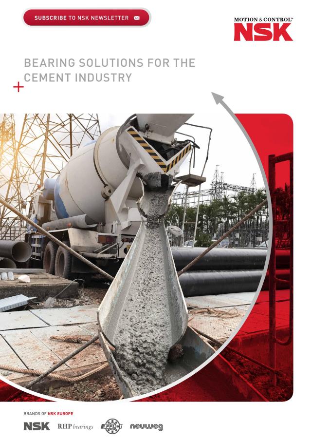 Bearings for the Cement Industry