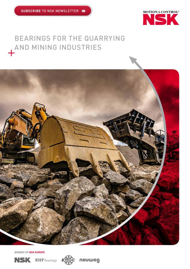 Bearings for the Quarrying and Mining Industries